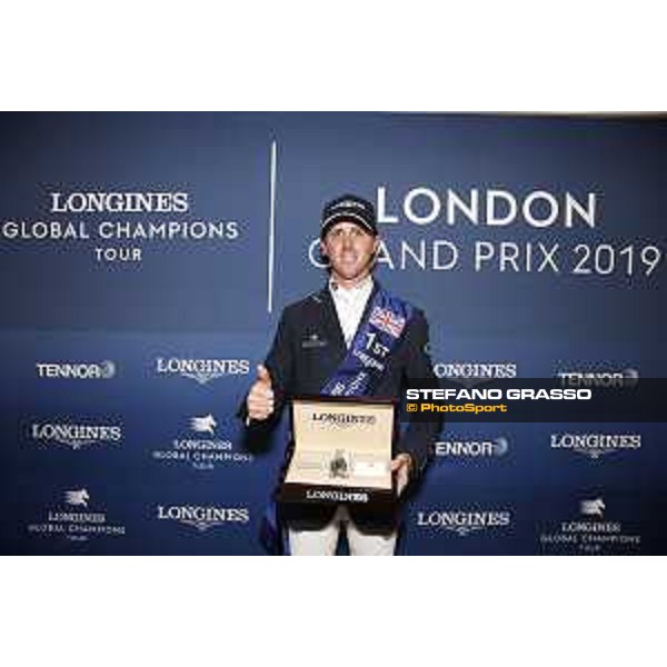 LGCT of London - Grand Prix - Press conference - Ben Maher (GBR) - London, Royal Hospital Chelsea - 3 August 2019 - ph.Stefano Grasso/LGCT