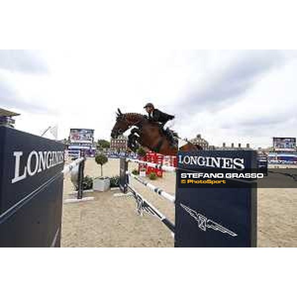 LGCT of London - Grand Prix - Marco Kutscher (GER) on Chades of Blue - London, Royal Hospital Chelsea - 3 August 2019 - ph.Stefano Grasso/LGCT