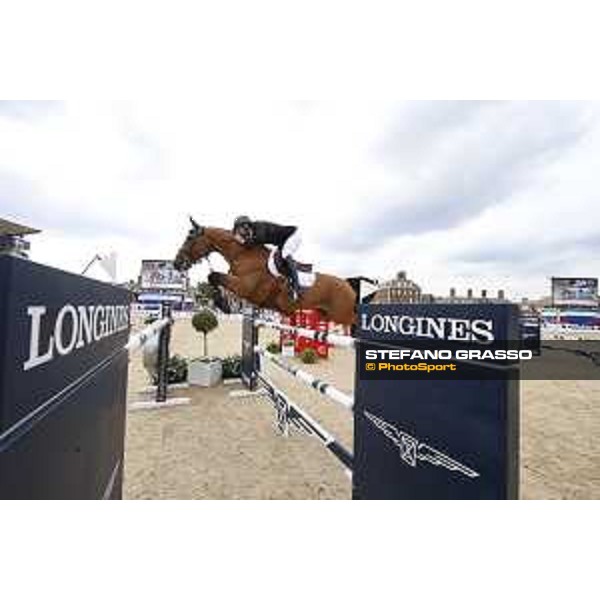 LGCT of London - Grand Prix - Mark McAuley (IRL) on Valentino Tuiliere - London, Royal Hospital Chelsea - 3 August 2019 - ph.Stefano Grasso/LGCT
