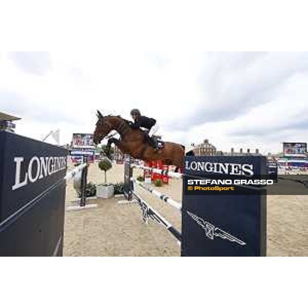 LGCT of London - Grand Prix - Laura Kraut (USA) on Fleurette - London, Royal Hospital Chelsea - 3 August 2019 - ph.Stefano Grasso/LGCT