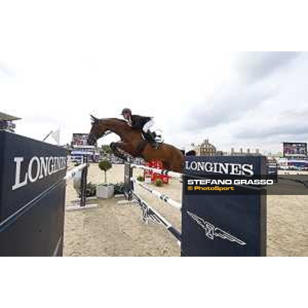 LGCT of London - Grand Prix - Marcus Ehning (GER) on Cristy - London, Royal Hospital Chelsea - 3 August 2019 - ph.Stefano Grasso/LGCT