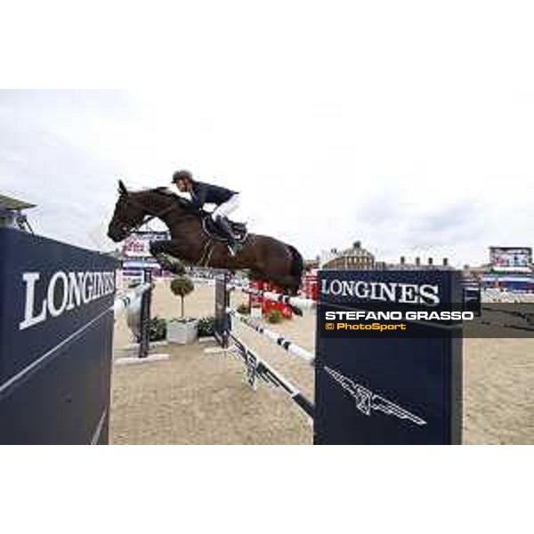 LGCT of London - Grand Prix - Max Kuhner (AUT) on Cornet Kalua - London, Royal Hospital Chelsea - 3 August 2019 - ph.Stefano Grasso/LGCT