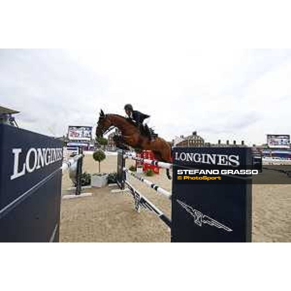LGCT of London - Grand Prix - Eduardo Alvarez Aznar (ESP) on Rokfeller de Pleville Bois Margot - London, Royal Hospital Chelsea - 3 August 2019 - ph.Stefano Grasso/LGCT
