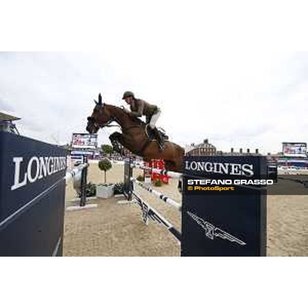 LGCT of London - Grand Prix - Alberto Zorzi (ITA) on Danique - London, Royal Hospital Chelsea - 3 August 2019 - ph.Stefano Grasso/LGCT