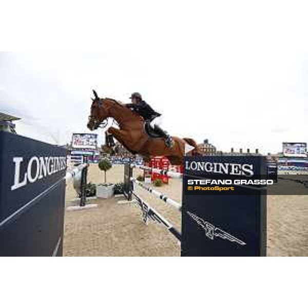 LGCT of London - Grand Prix - Constant van Paesschen (BEL) on Verdi Treize - London, Royal Hospital Chelsea - 3 August 2019 - ph.Stefano Grasso/LGCT