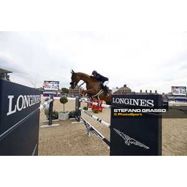 LGCT of London - Grand Prix - Olivier Robert (FRA) on Tempo de Paban - London, Royal Hospital Chelsea - 3 August 2019 - ph.Stefano Grasso/LGCT