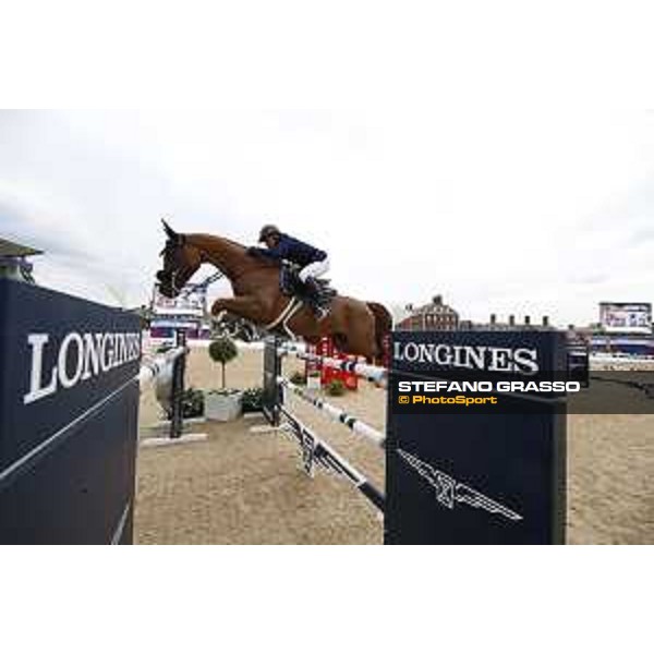 LGCT of London - Grand Prix - Olivier Robert (FRA) on Tempo de Paban - London, Royal Hospital Chelsea - 3 August 2019 - ph.Stefano Grasso/LGCT