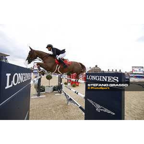 LGCT of London - Grand Prix - Simon Delestre (FRA) on Hermes Ryan - London, Royal Hospital Chelsea - 3 August 2019 - ph.Stefano Grasso/LGCT