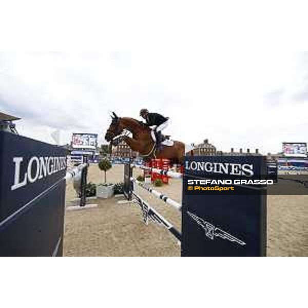 LGCT of London - Grand Prix - Eric Lamaze (CAN) on Chacco Kid - London, Royal Hospital Chelsea - 3 August 2019 - ph.Stefano Grasso/LGCT