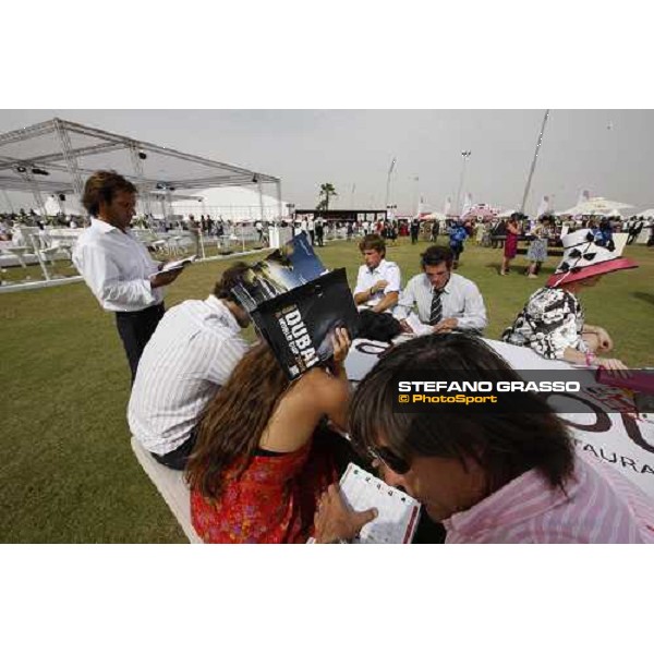 fashion contest at the Dubai World Cup Dubai - Nad El Sheba, 28th march 2009 ph. Stefano Grasso