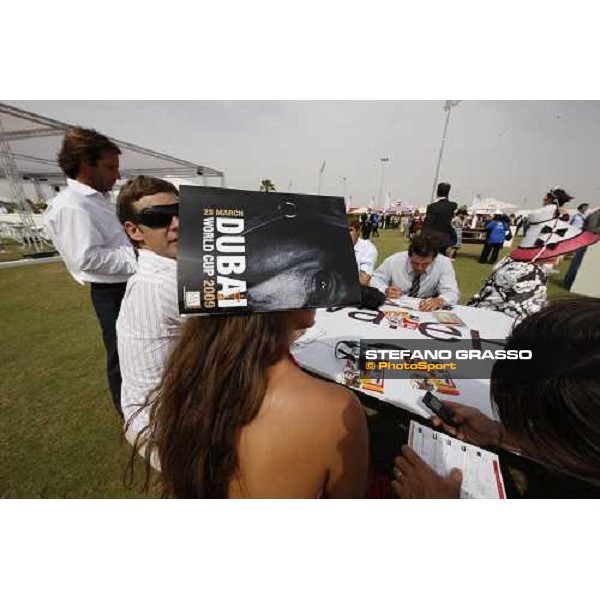 fashion contest at the Dubai World Cup Dubai - Nad El Sheba, 28th march 2009 ph. Stefano Grasso