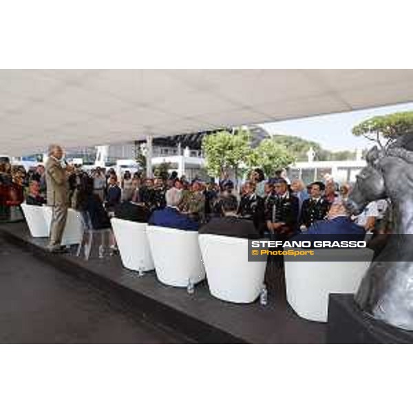 LGCT of Rome - Press conference Giovanni Malagò, President of Italian Olympic Committee Rome,Stadio dei Marmi,3rd September 2019 Ph.Stefano Grasso/LGCT