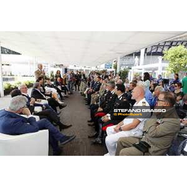 LGCT of Rome - Press conference Giovanni Malagò, President of Italian Olympic Committee Rome,Stadio dei Marmi,3rd September 2019 Ph.Stefano Grasso/LGCT