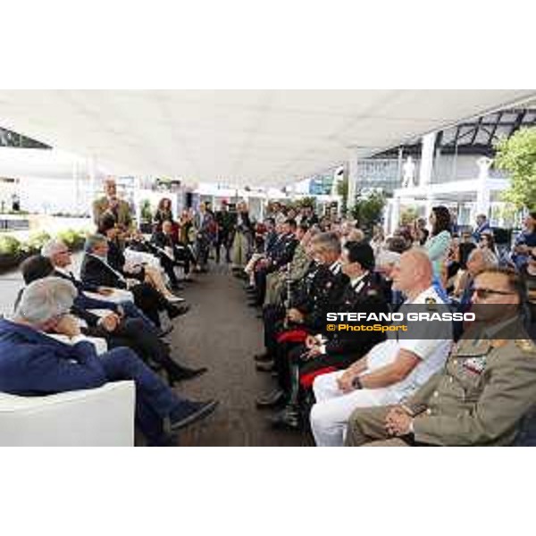 LGCT of Rome - Press conference Giovanni Malagò, President of Italian Olympic Committee Rome,Stadio dei Marmi,3rd September 2019 Ph.Stefano Grasso/LGCT