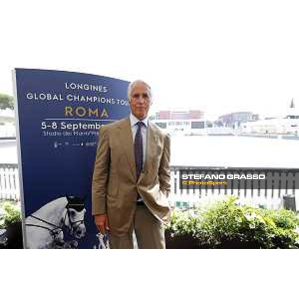 LGCT of Rome - Press conference Giovanni Malagò, President of Italian Olympic Committee Rome,Stadio dei Marmi,3rd September 2019 Ph.Stefano Grasso/LGCT
