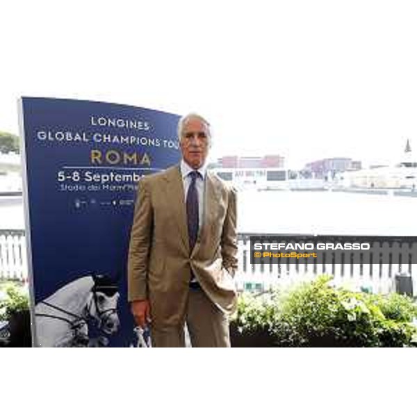 LGCT of Rome - Press conference Giovanni Malagò, President of Italian Olympic Committee Rome,Stadio dei Marmi,3rd September 2019 Ph.Stefano Grasso/LGCT