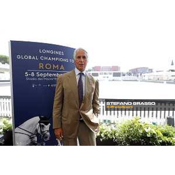LGCT of Rome - Press conference Giovanni Malagò, President of Italian Olympic Committee Rome,Stadio dei Marmi,3rd September 2019 Ph.Stefano Grasso/LGCT