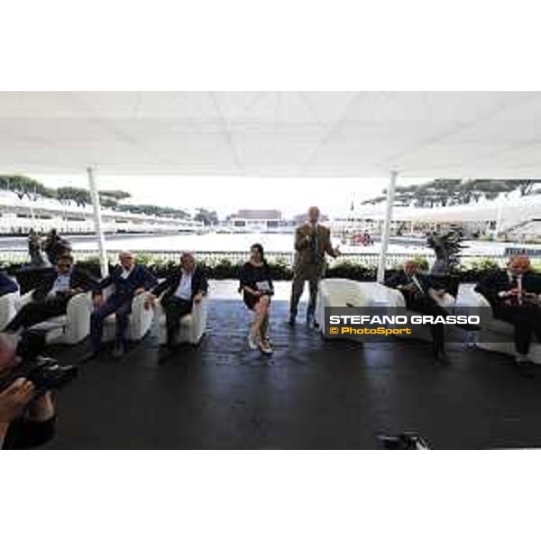 LGCT of Rome - Press conference Giovanni Malagò, President of Italian Olympic Committee Rome,Stadio dei Marmi,3rd September 2019 Ph.Stefano Grasso/LGCT