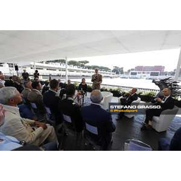 LGCT of Rome - Press conference Giovanni Malagò, President of Italian Olympic Committee Rome,Stadio dei Marmi,3rd September 2019 Ph.Stefano Grasso/LGCT