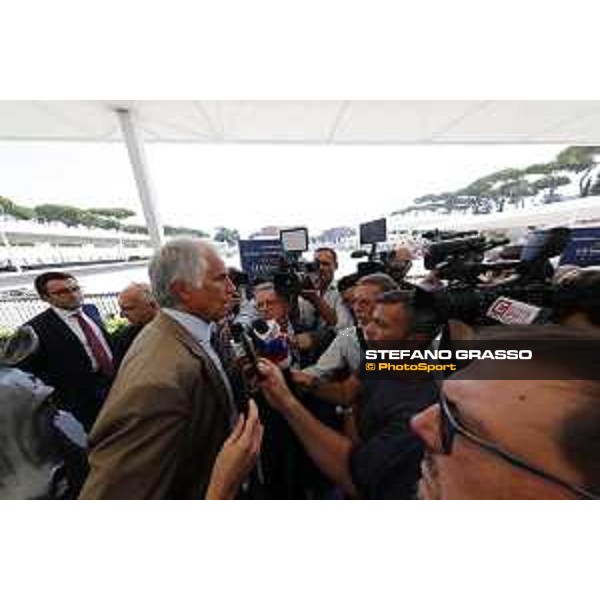 LGCT of Rome - Press conference Giovanni Malagò, President of Italian Olympic Committee Rome,Stadio dei Marmi,3rd September 2019 Ph.Stefano Grasso/LGCT
