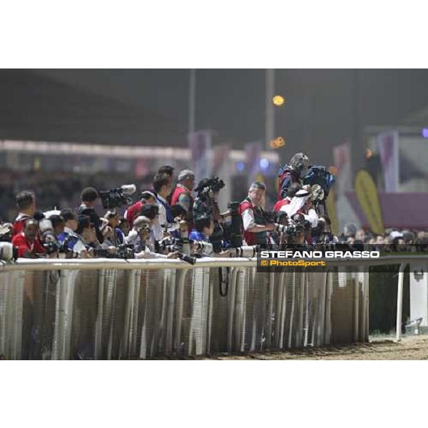 photographers at the Dubai World Cup Dubai - Nad El Sheba, 28th march 2009 ph. Stefano Grasso