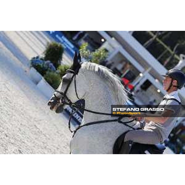 LGCT of Roma - Warm up - Marcus Ehning (GER) - Roma, Stadio dei Marmi - 5 September 2019 - ph.Stefano Grasso/LGCT