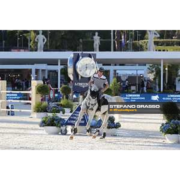 LGCT of Roma - Warm up - Marcus Ehning (GER) - Roma, Stadio dei Marmi - 5 September 2019 - ph.Stefano Grasso/LGCT
