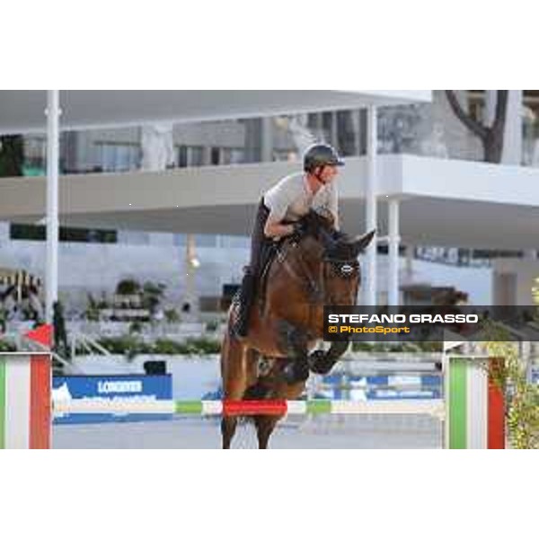 LGCT of Roma - Warm up - Ben Maher (GBR) - Roma, Stadio dei Marmi - 5 September 2019 - ph.Stefano Grasso/LGCT