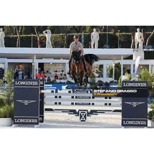 LGCT of Roma - Warm up - Ben Maher (GBR) - Roma, Stadio dei Marmi - 5 September 2019 - ph.Stefano Grasso/LGCT