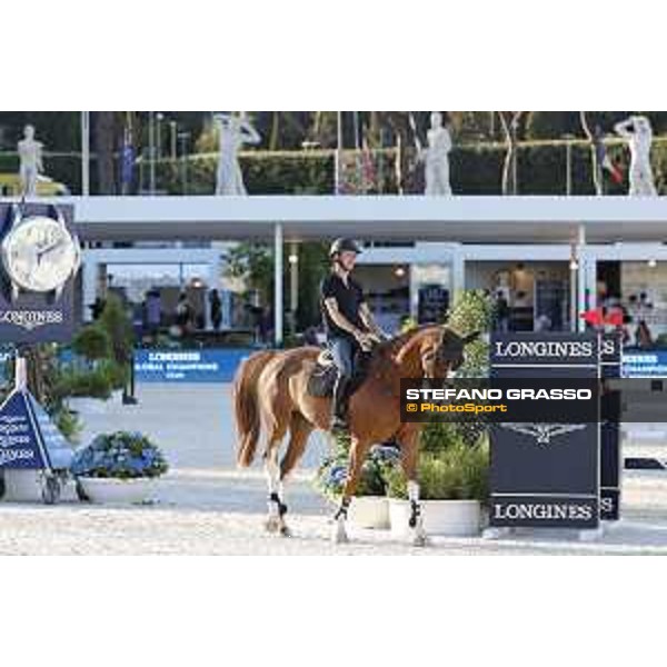 LGCT of Roma - Warm up - Pieter Devos (BEL) - Roma, Stadio dei Marmi - 5 September 2019 - ph.Stefano Grasso/LGCT
