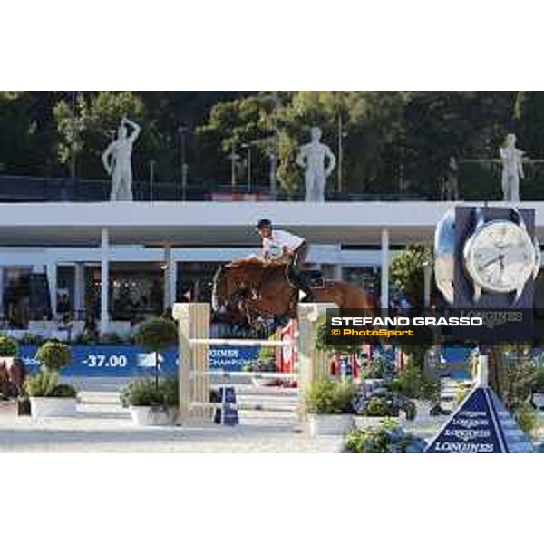 LGCT of Roma - Warm up - Alberto Zorzi (ITA) - Roma, Stadio dei Marmi - 5 September 2019 - ph.Stefano Grasso/LGCT