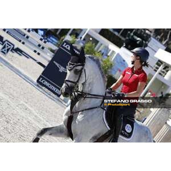 LGCT of Roma - Warm up - Simone Blum - Roma, Stadio dei Marmi - 5 September 2019 - ph.Stefano Grasso/LGCT