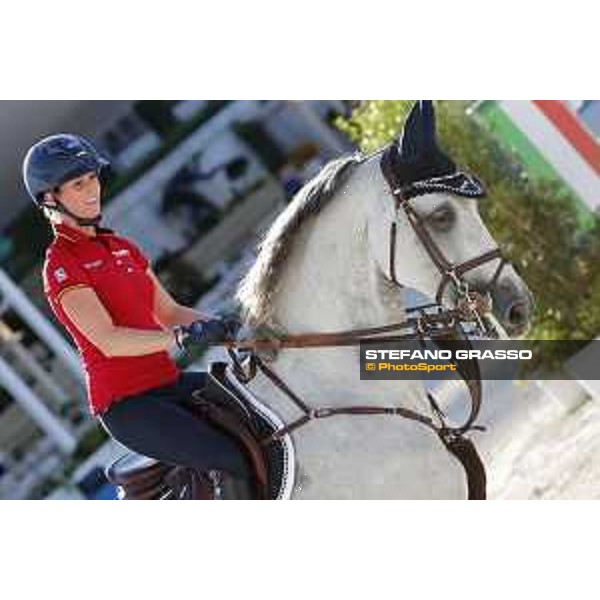 LGCT of Roma - Warm up - Simone Blum - Roma, Stadio dei Marmi - 5 September 2019 - ph.Stefano Grasso/LGCT