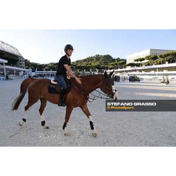 LGCT of Roma - Warm up - Pieter Devos (BEL) - Roma, Stadio dei Marmi - 5 September 2019 - ph.Stefano Grasso/LGCT