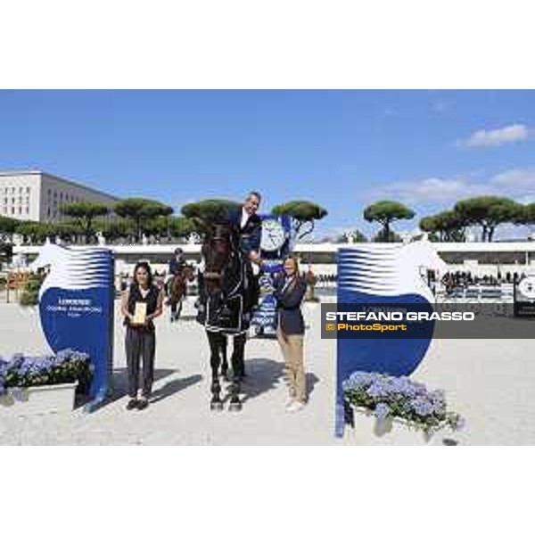 LGCT of Roma - Class 6 - Prize giving ceremony - Julien Epaillard (FRA) on Queeletta - Roma, Stadio dei Marmi - 6 September 2019 - ph.Stefano Grasso/LGCT