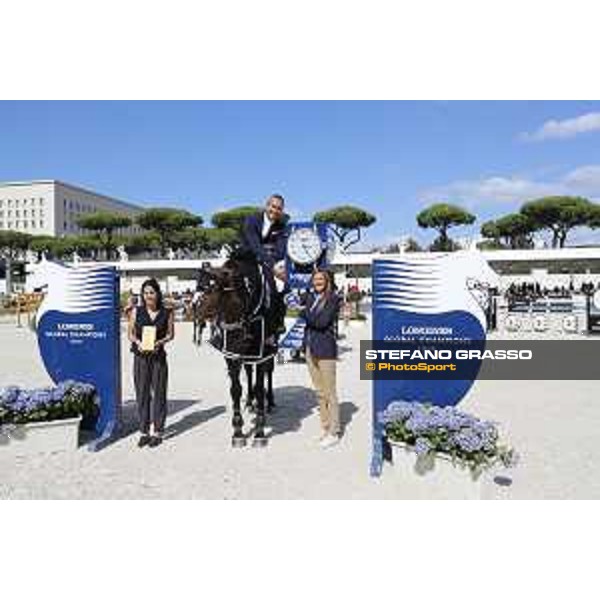 LGCT of Roma - Class 6 - Prize giving ceremony - Julien Epaillard (FRA) on Queeletta - Roma, Stadio dei Marmi - 6 September 2019 - ph.Stefano Grasso/LGCT