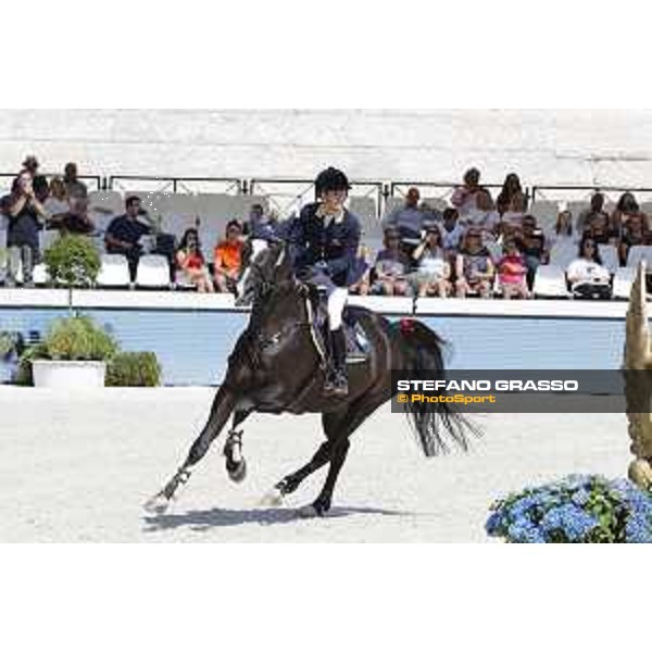 LGCT of Roma - Class 6 - Edwina Tops-Alexander (AUS) on Ego van Orti - Roma, Stadio dei Marmi - 6 September 2019 - ph.Stefano Grasso/LGCT