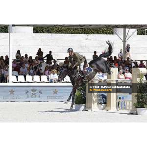 LGCT of Roma - Class 6 - Alberto Zorzi (ITA) on Ulane de Coquerie - Roma, Stadio dei Marmi - 6 September 2019 - ph.Stefano Grasso/LGCT