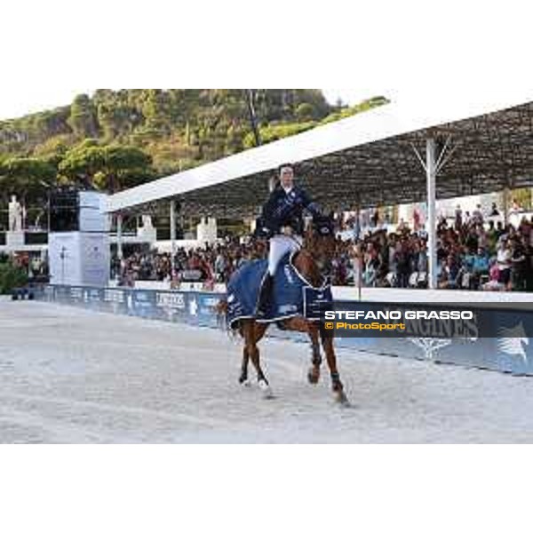 LGCT of Roma - Grand Prix - Prize giving ceremony - Lap of honour for Ben Maher (GBR) on Explosion W - Roma, Stadio dei Marmi - 7 September 2019 - ph.Stefano Grasso/LGCT