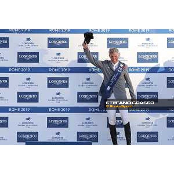 LGCT of Roma - Grand Prix - Prize giving ceremony - Ludger Beerbaum (GER) - Roma, Stadio dei Marmi - 7 September 2019 - ph.Stefano Grasso/LGCT