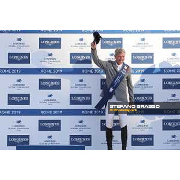 LGCT of Roma - Grand Prix - Prize giving ceremony - Ludger Beerbaum (GER) - Roma, Stadio dei Marmi - 7 September 2019 - ph.Stefano Grasso/LGCT