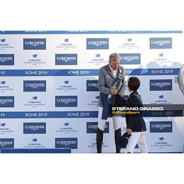 LGCT of Roma - Grand Prix - Prize giving ceremony - Ludger Beerbaum (GER) - Roma, Stadio dei Marmi - 7 September 2019 - ph.Stefano Grasso/LGCT
