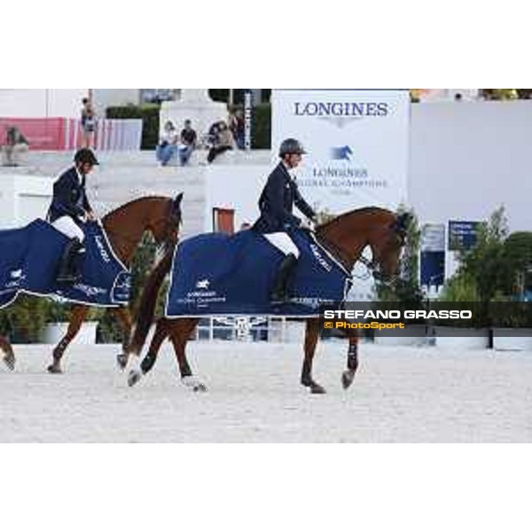 LGCT of Roma - Grand Prix - Prize giving ceremony - Lap of honour for Ben Maher (GBR) on Explosion W - Roma, Stadio dei Marmi - 7 September 2019 - ph.Stefano Grasso/LGCT
