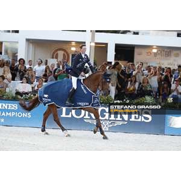 LGCT of Roma - Grand Prix - Prize giving ceremony - Lap of honour for Ben Maher (GBR) on Explosion W - Roma, Stadio dei Marmi - 7 September 2019 - ph.Stefano Grasso/LGCT