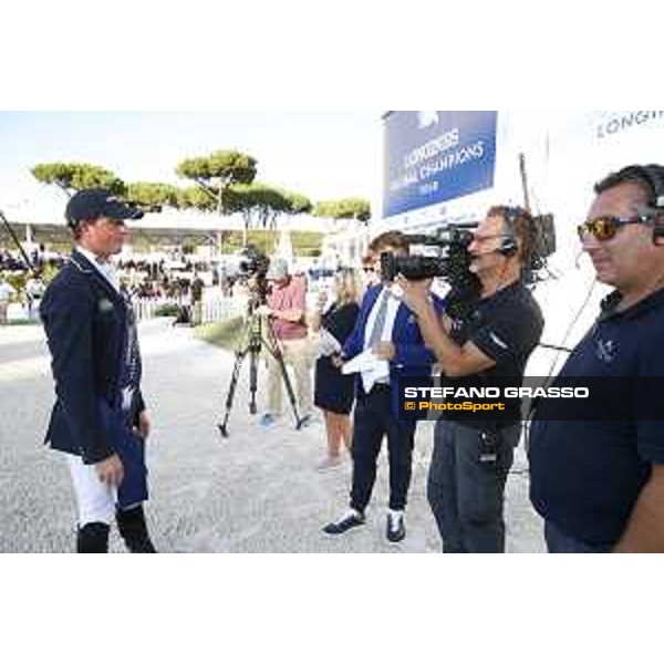 LGCT of Roma - Grand Prix - Prize giving ceremony - Ben Maher (GBR) - Roma, Stadio dei Marmi - 7 September 2019 - ph.Stefano Grasso/LGCT