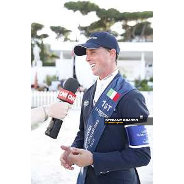 LGCT of Roma - Grand Prix - Prize giving ceremony - Ben Maher (GBR) - Roma, Stadio dei Marmi - 7 September 2019 - ph.Stefano Grasso/LGCT