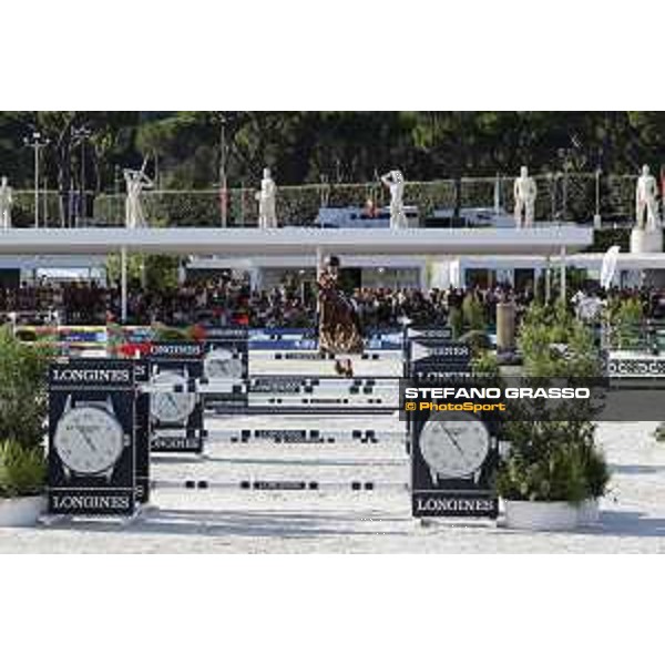 LGCT of Roma - Grand Prix - Simon Delestre (FRA) on Hermes Ryan - Roma, Stadio dei Marmi - 7 September 2019 - ph.Stefano Grasso/LGCT