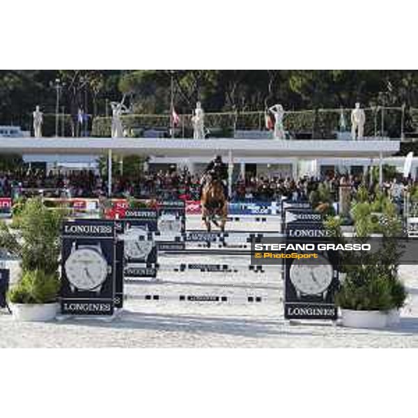 LGCT of Roma - Grand Prix - Gerco Schroder (NED) on Davino Q - Roma, Stadio dei Marmi - 7 September 2019 - ph.Stefano Grasso/LGCT