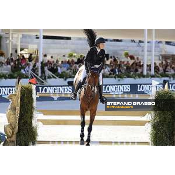 LGCT of Roma - Grand Prix - Laura Kraut (USA) on Curious George - Roma, Stadio dei Marmi - 7 September 2019 - ph.Stefano Grasso/LGCT