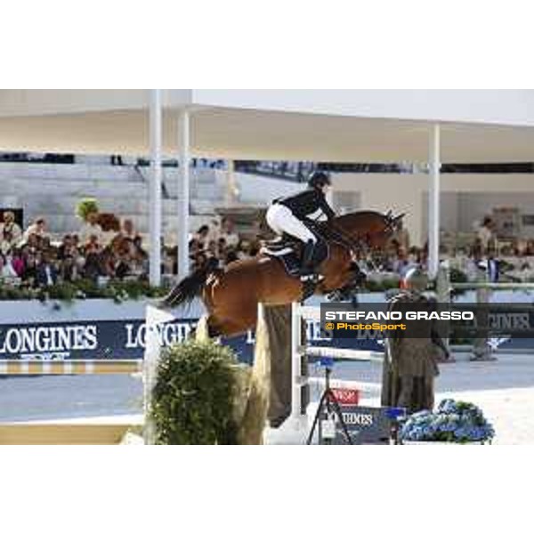 LGCT of Roma - Grand Prix - Laura Kraut (USA) on Curious George - Roma, Stadio dei Marmi - 7 September 2019 - ph.Stefano Grasso/LGCT